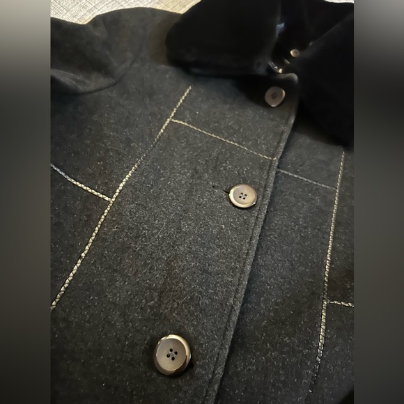 ME-JAY Cashmere and wool blend coat - Picture 2 of 10